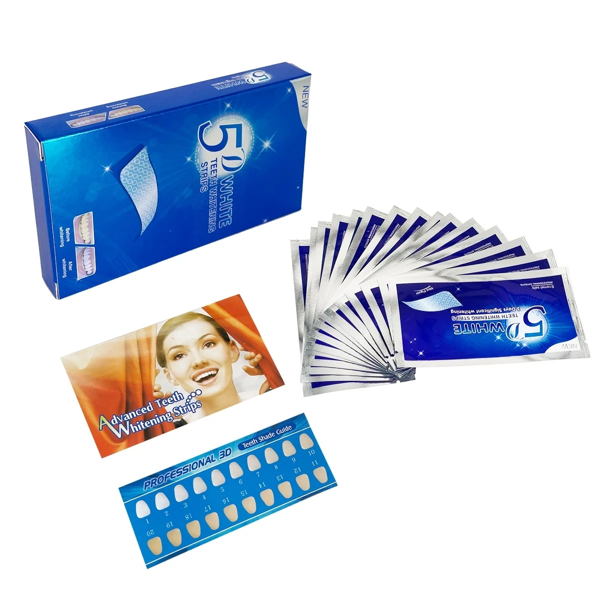 شرائط تبييض الأسنان البيضاء لل - مراجعة Teeth Whitening Strips Crest وسعره