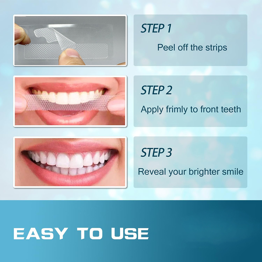 شرائط تبييض الأسنان الاحترافية - مراجعة Teeth Whitening Strips Crest وسعره