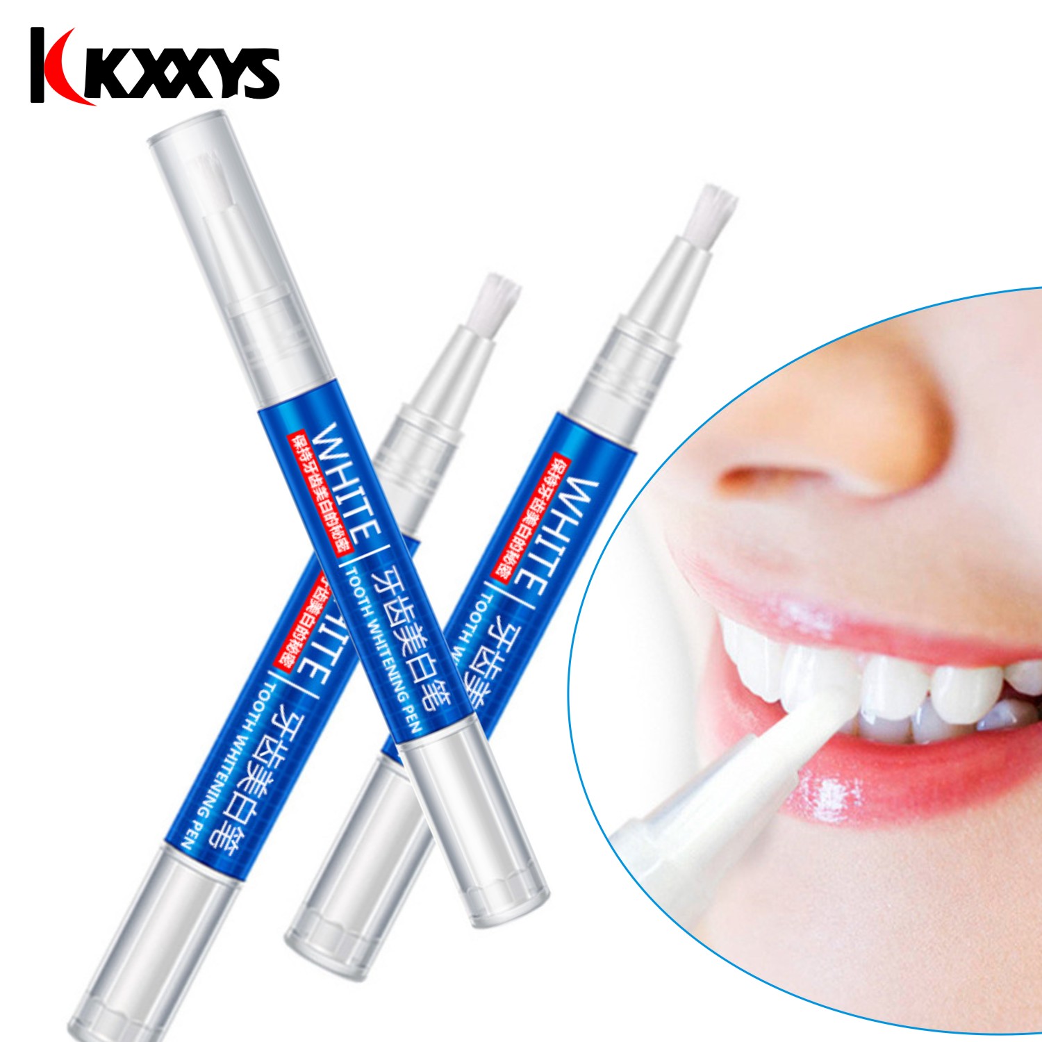 2 قطعة * 3 مللي شعبية الأبيض ت - مراجعة Teeth Whitening Pen وسعره