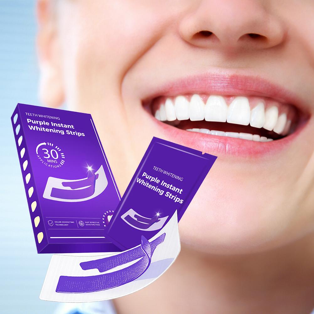 42 زوجًا من شرائط تبييض الأسنا - مراجعة Teeth Whitening Strips Crest وسعره