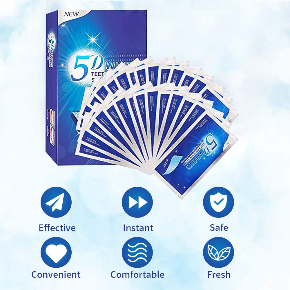 شرائط تبييض الأسنان البيضاء ثل - مراجعة Teeth Whitening Strips Crest وسعره