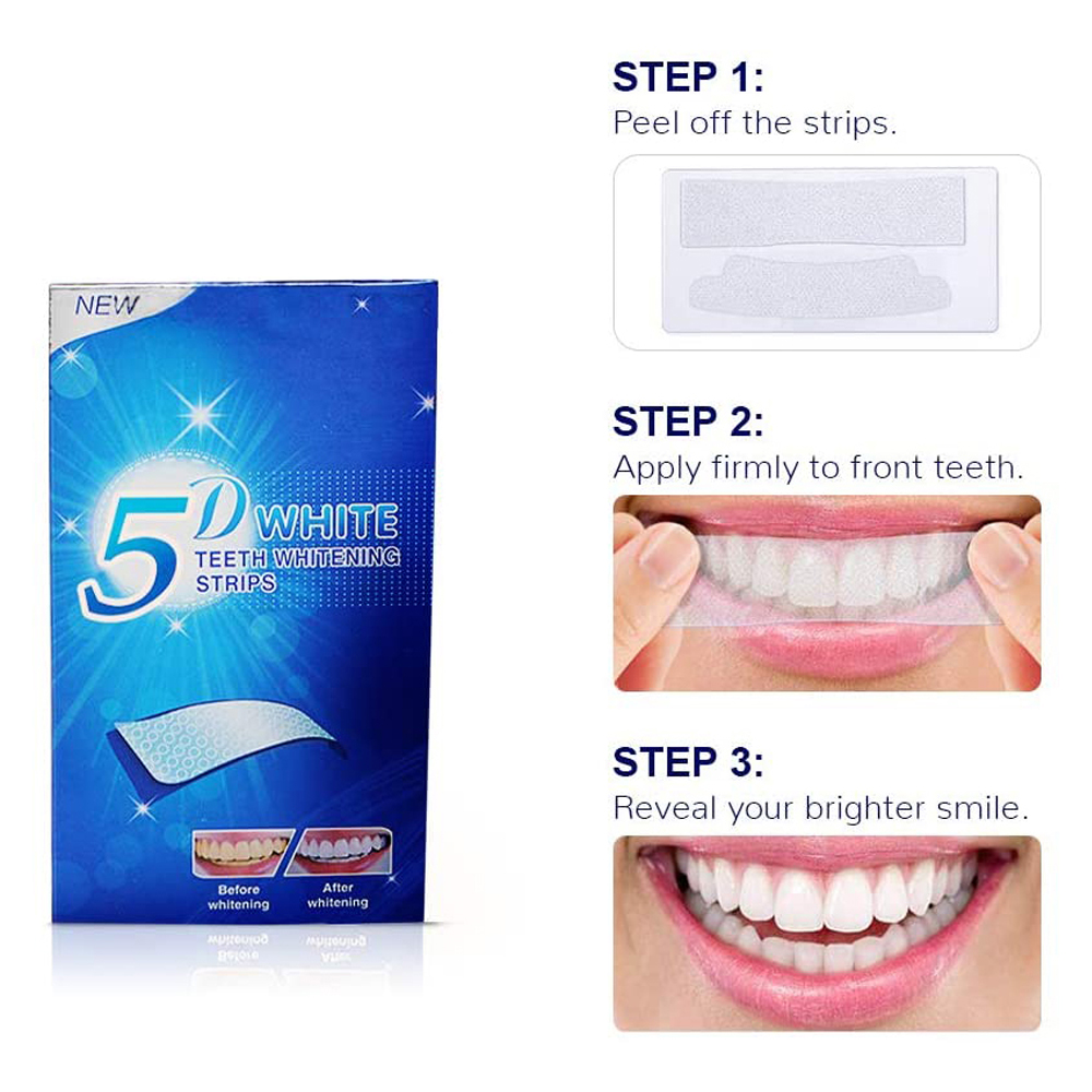 شرائط تبييض الأسنان البيضاء ثل - مراجعة Teeth Whitening Strips Crest وسعره